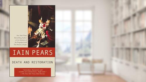 Cover from Death and Restoration (Art History Mystery), written by Iain Pears