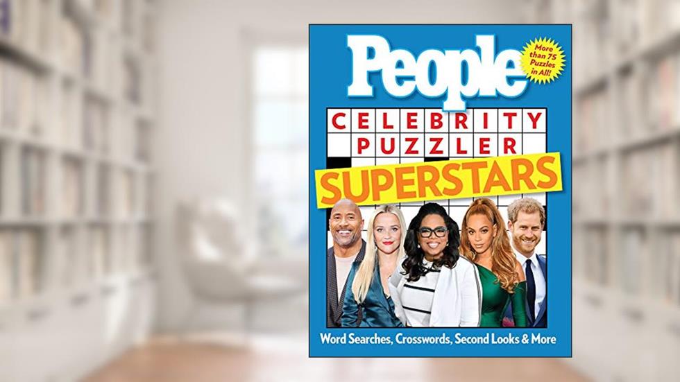 People Celebrity Puzzler Superstars: Word Searches, Crosswords, Second Looks, and More, written by The Editors of PEOPLE