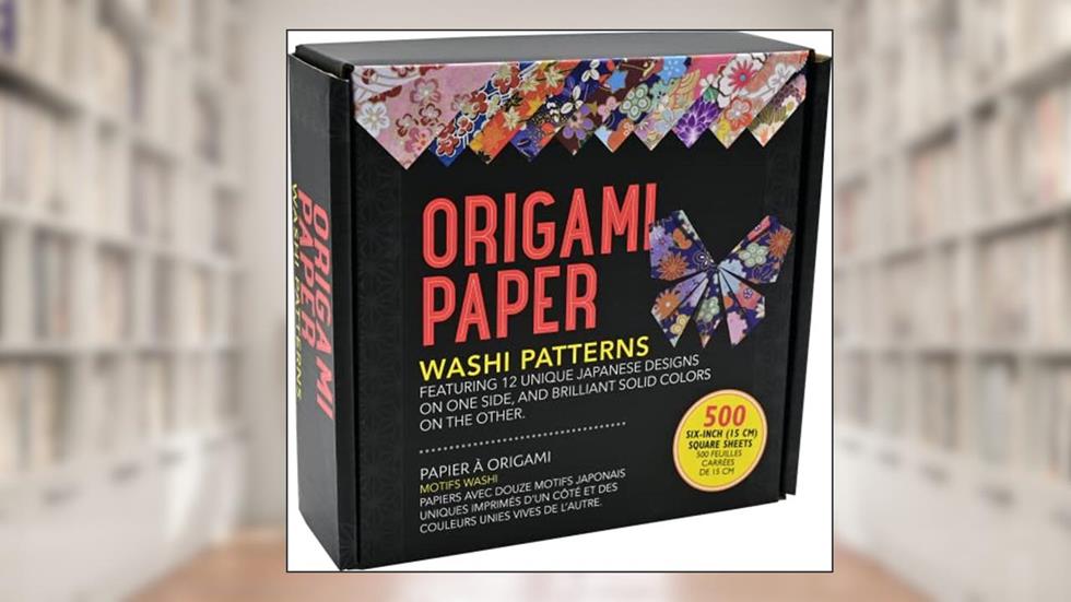 Origami Paper Washi Patterns (12 Designs, 500 Sheets), written by Peter Pauper Press