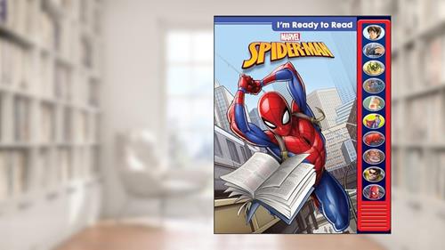 Cover from Marvel - I'm Ready to Read with Spider-Man - Interactive Read-Along Sound Book - Great for Early Readers - PI Kids, written by PI Kids