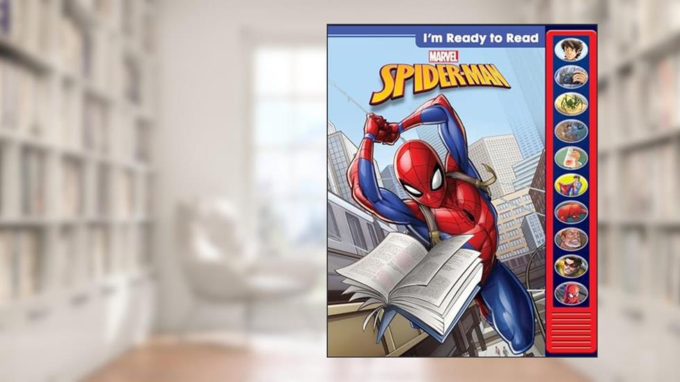 Marvel - I'm Ready to Read with Spider-Man - Interactive Read-Along Sound Book - Great for Early Readers - PI Kids, written by PI Kids