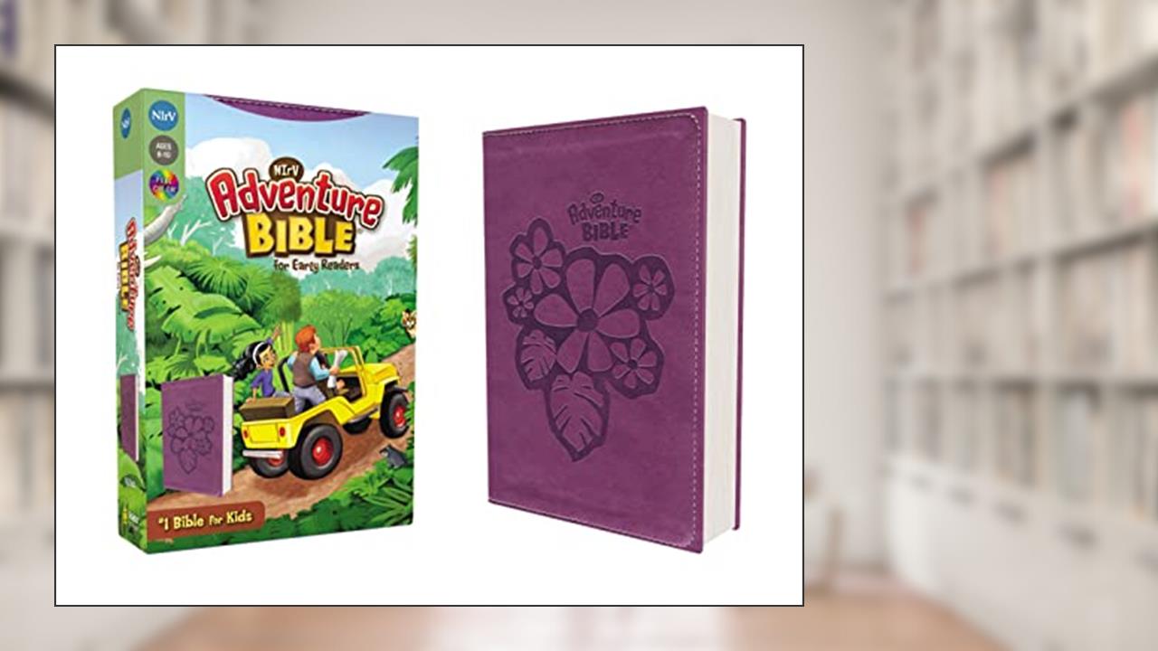 NIrV, Adventure Bible for Early Readers, Leathersoft, Purple, Full Color, written by Zondervan
