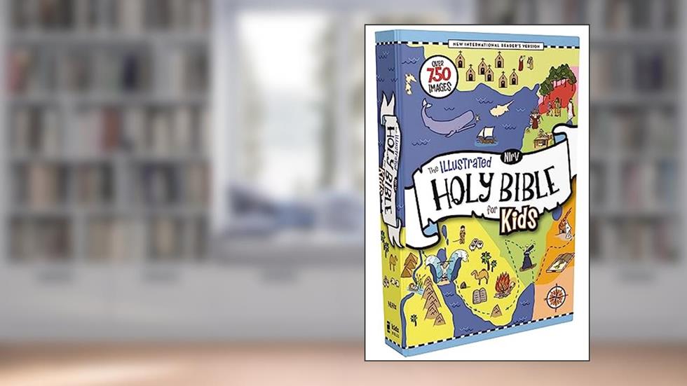 NIrV, The Illustrated Holy Bible for Kids, Hardcover, Full Color, Comfort Print: Over 750 Images, written by Zondervan