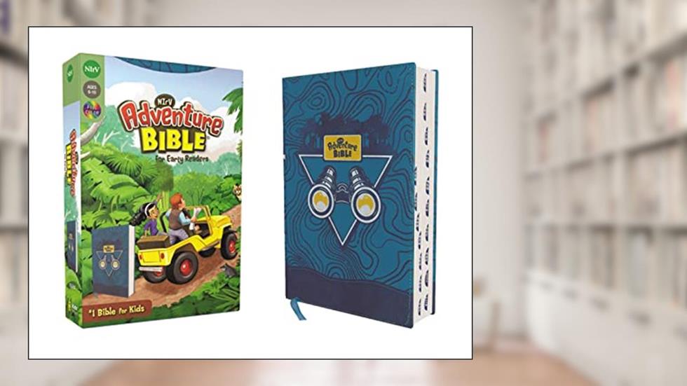 NIrV, Adventure Bible for Early Readers, Leathersoft, Blue, Full Color, Thumb Indexed Tabs, written by Lawrence O. Richards