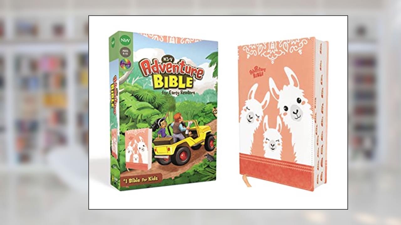 NIrV, Adventure Bible for Early Readers, Leathersoft, Coral, Full Color, Thumb Indexed Tabs, written by Lawrence O. Richards