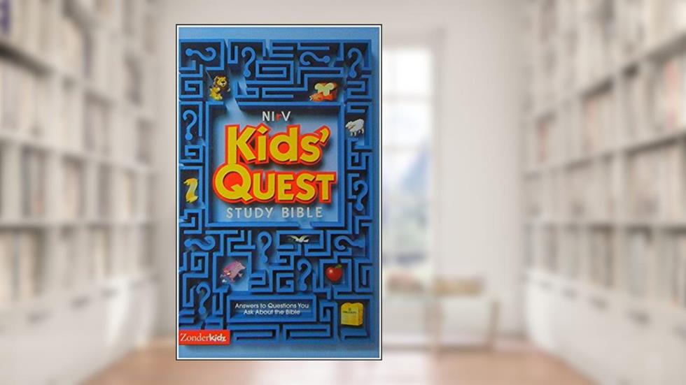 NIrV Kids' Quest Study Bible, written by Zondervan