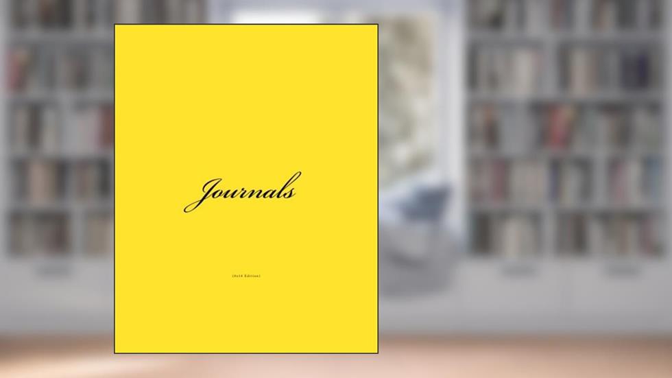 Journals 8x10: Classic (Lined Pages) Bright Yellow Cover Journal (8x10) Option - ON SALE NOW - JUST $6.99, written by Matthew Harper