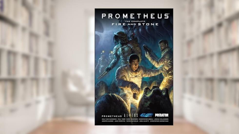 Prometheus: The Complete Fire and Stone, written by Kelly Sue DeConnick; Paul Tobin; Christopher Sebela