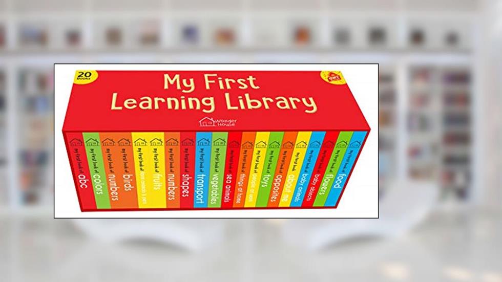 My First Complete Learning Library: Boxset of 20 Board Books Gift Set for Kids (Horizontal Design), written by Wonder House Books