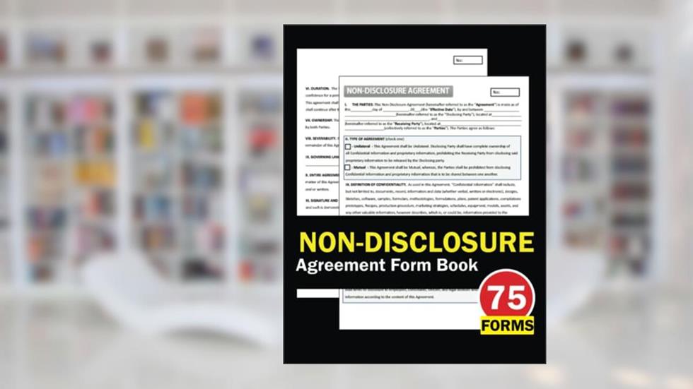 Non-Disclosure Agreement Form Book: 75 Confidentiality Biding Contact For Employees, Employers, and Business Partners., written by Phyllis Paige Publications