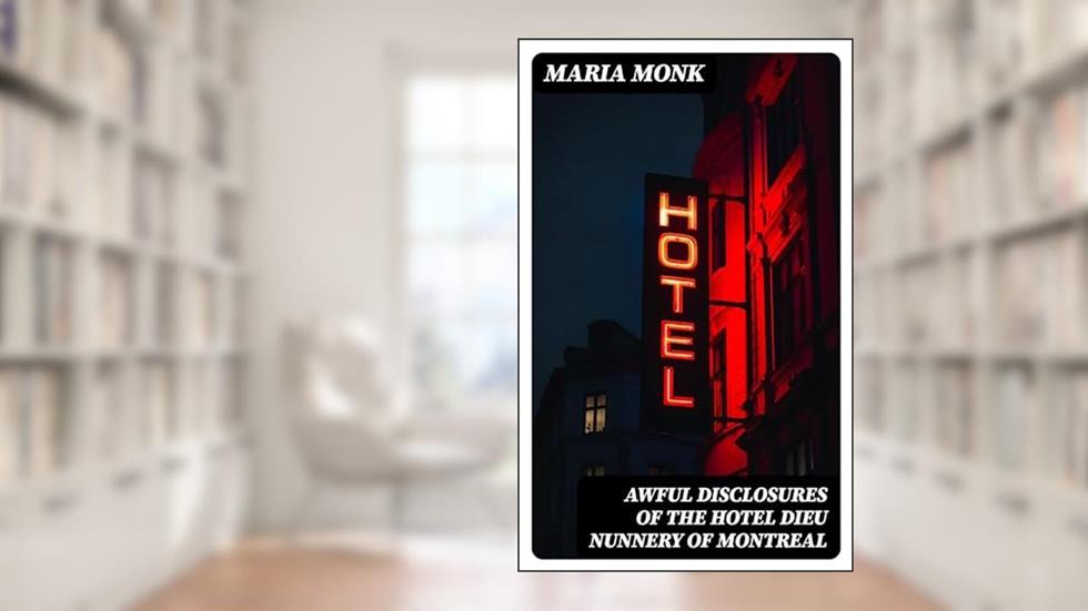Awful Disclosures of the Hotel Dieu Nunnery of Montreal: Containing, Also, Many Incidents Never before Published, written by Maria Monk