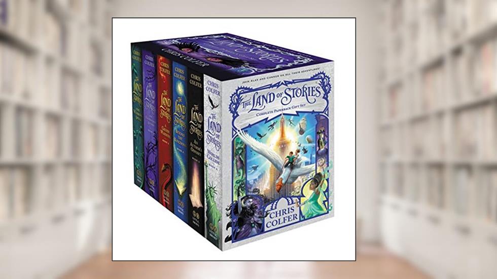 The Land of Stories Complete Paperback Gift Set, written by Chris Colfer