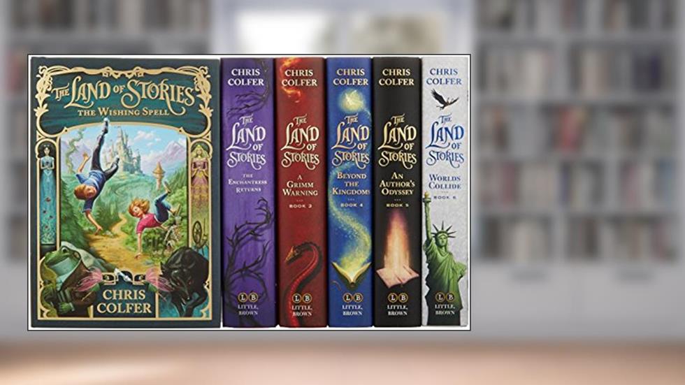 The Land of Stories Complete Hardcover Gift Set, written by Chris Colfer