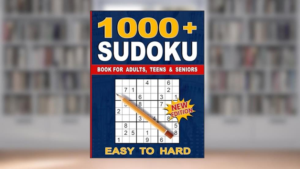1000+ Sudoku Puzzles for Adults: A Book With More Than 1000 Sudoku Puzzles from Easy to Hard for adults., written by Nova Publishing XR