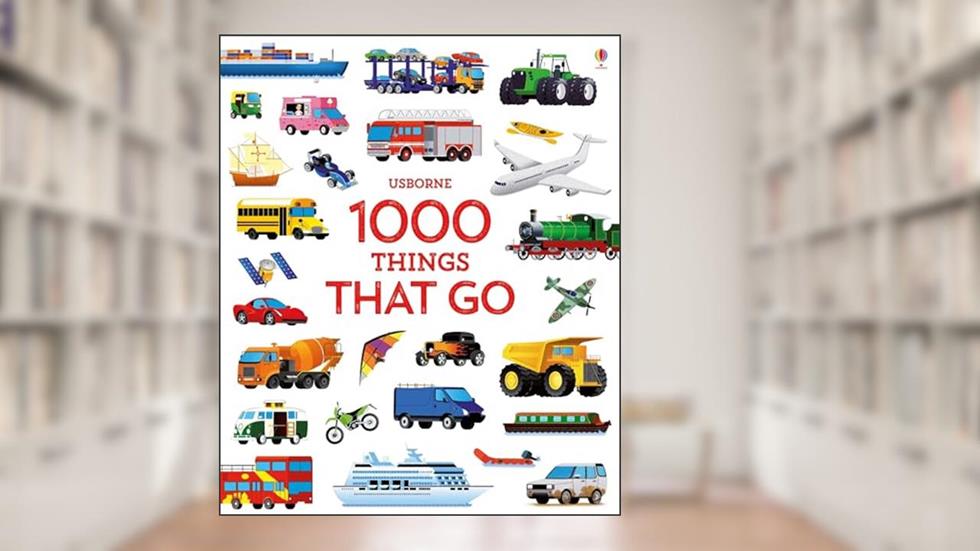 1000 Things That Go, written by Sam Taplin