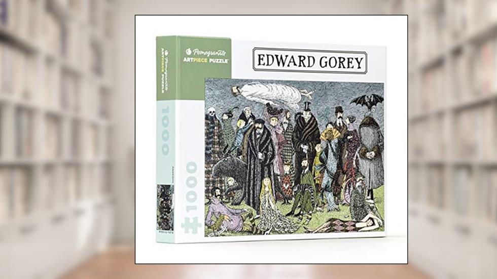 Edward Gorey - Edward Gorey: 1,000 Piece Puzzle (Pomegranate Artpiece Puzzle), written by Pomegranate Communications Inc.