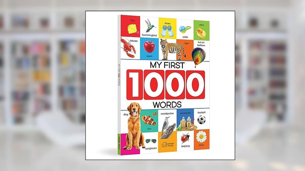 My First 1000 Words: Early Learning Picture Book, written by Wonder House Books