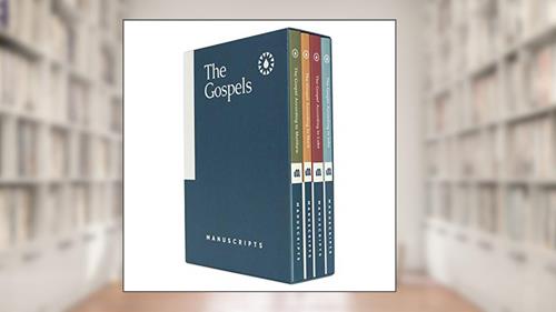 Cover from Manuscripts: The Gospels (Individual Books, Pocket-sized, Reader's Bible, NASB), written by Manuscripts