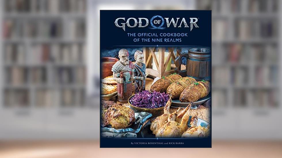 God of War: The Official Cookbook of the Nine Realms (Gaming), written by Insight Editions; Victoria Rosenthal; Rick Barba