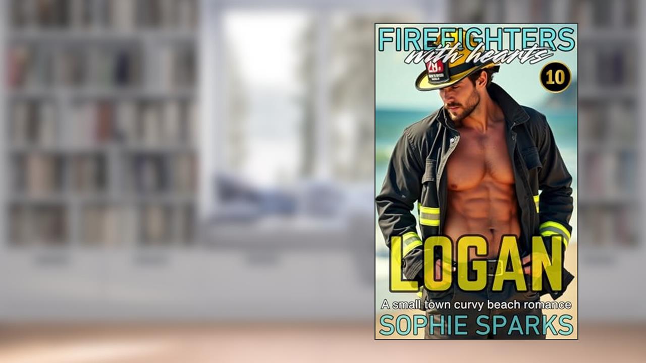 Logan: A Small Town Curvy Beach Romance (Firefighters With Hearts Book 10), written by Sophie Sparks