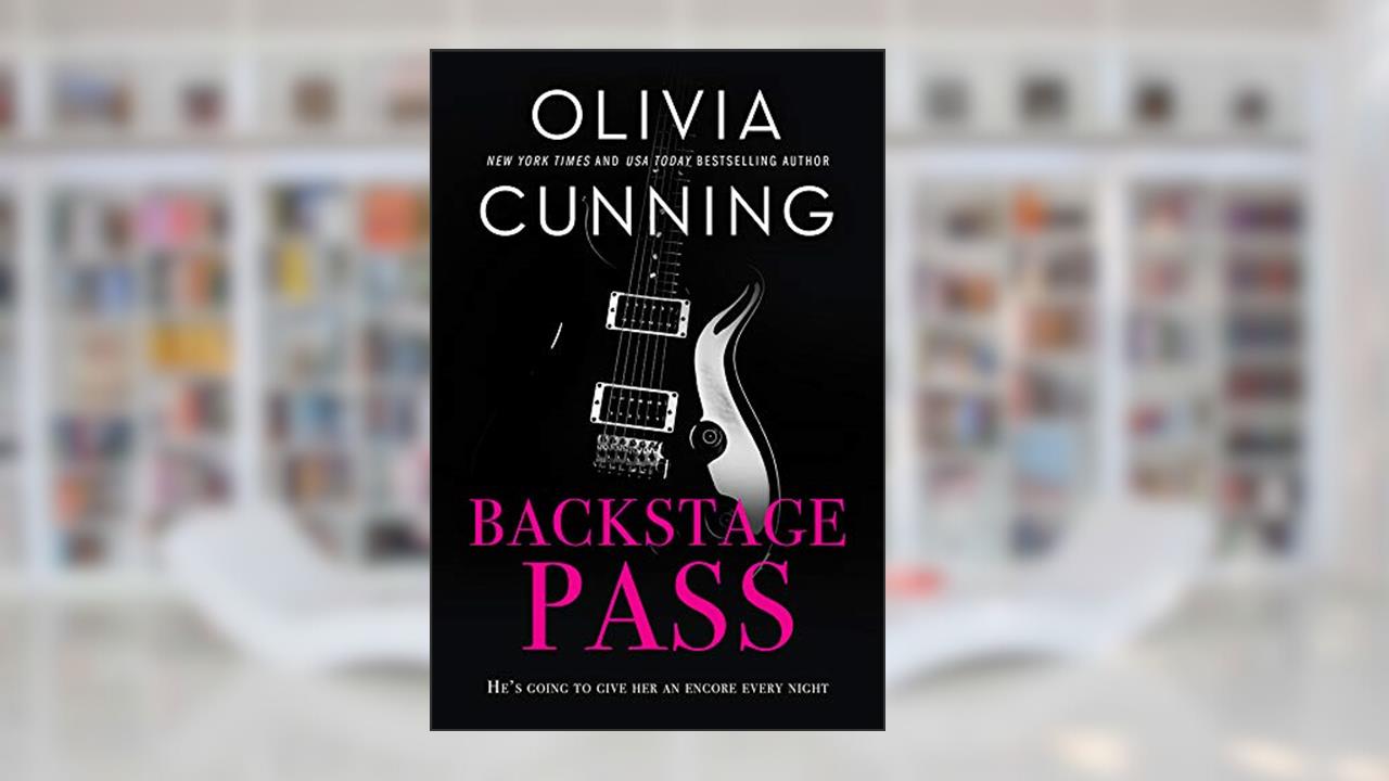 Backstage Pass: A Brooding Sexy Rockstar Finds His Muse in Bed and Out (Sinners on Tour Book 1), written by Olivia Cunning