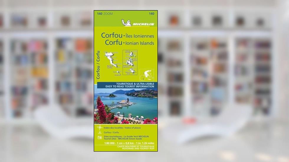 Michelin ZOOM Corfu and the Ionian Islands Map 140: Greece (Michelin Zoom, 140), written by Michelin Michelin