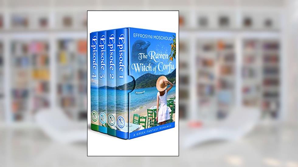 The Raven Witch of Corfu: A Greek paranormal romance box set with a witch in Corfu Greece, written by Effrosyni Moschoudi
