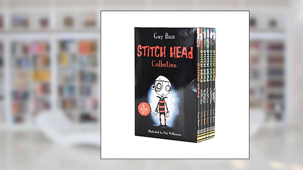 Stitch Head Collection 6 Books Bundle Gift Wrapped Slipcase Specially For You, written by Guy Bass