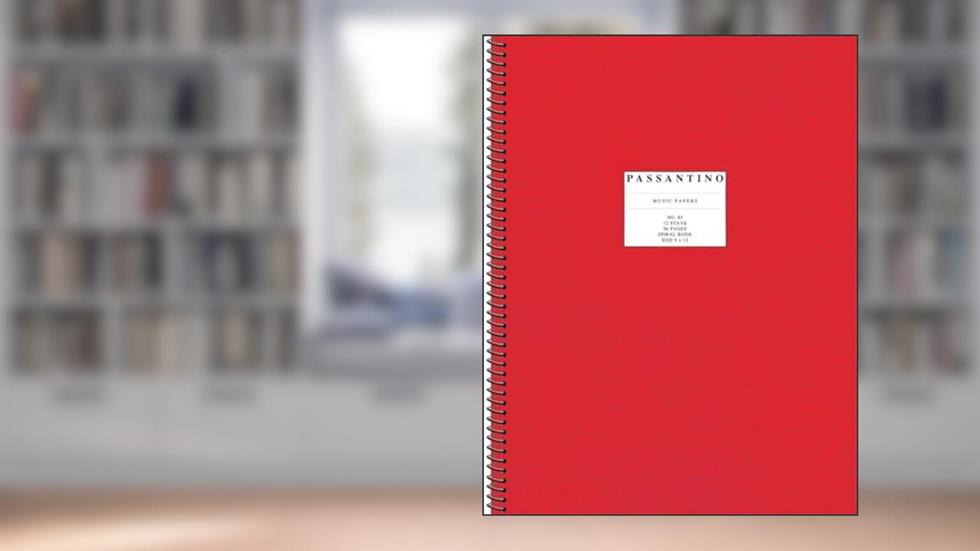 Spiral Book 12-Stave Passantino Manuscript Paper | High-Quality Staff Paper for Composers, Students and Musicians (Passantino Music Papers), written by Various