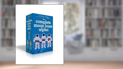 Cover from The Complete Moon Base Alpha (Boxed Set): Space Case; Spaced Out; Waste of Space, written by Stuart Gibbs