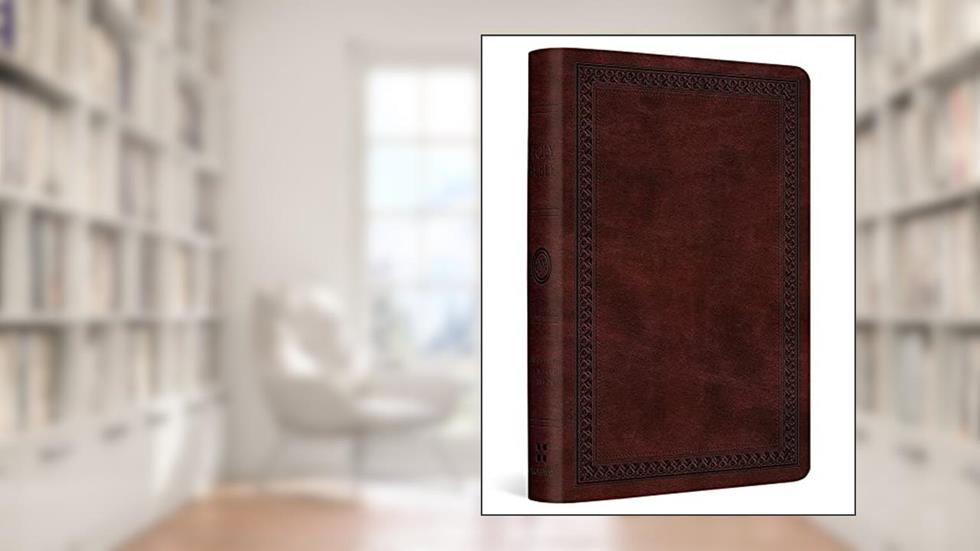 ESV Value Compact Bible (TruTone, Mahogany, Border Design), written by ESV Bibles