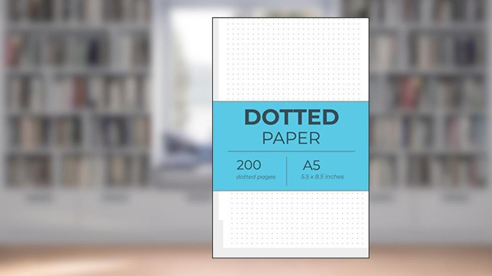 A5 Dotted Paper: Dotted Notebook Paper, (200 pages) Double sided, Unpunched, Bullet Dot Grid Pad Journal, (Dotted Paper Notebook), written by Aurora Publishing