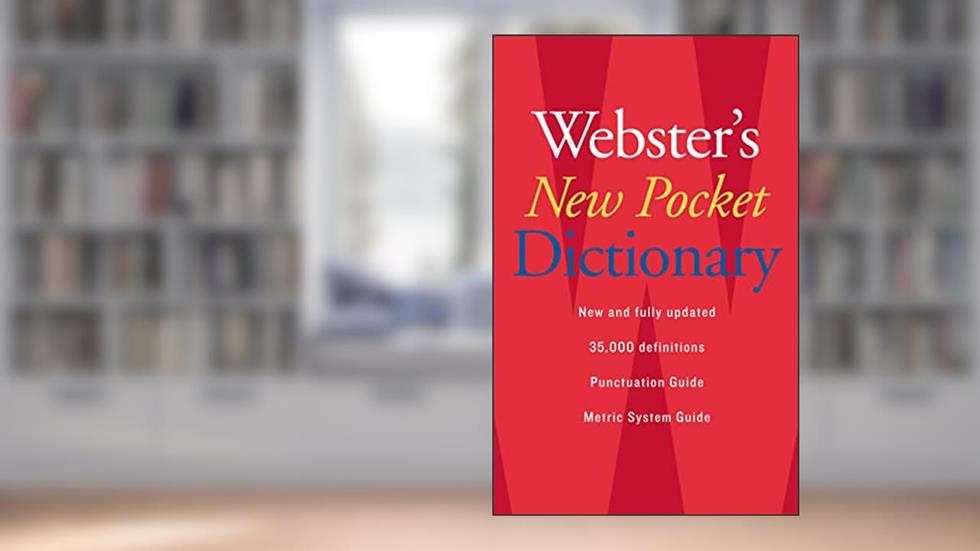 Houghton Mifflin Webster's New Pocket Dictionary Printed Book, written by The Editors of the Webster's New Wo