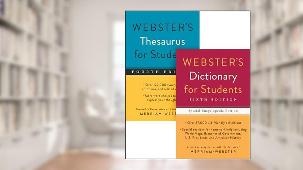 Webster's For Students Dictionary/Thesaurus Shrink-Wrapped Set, written by Editors of Merriam-Webster