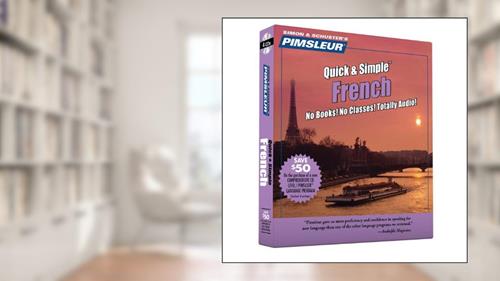 Cover from Pimsleur French Quick & Simple Course - Level 1 Lessons 1-8 CD: Learn to Speak and Understand French with Pimsleur Language Programs (1), written by Pimsleur