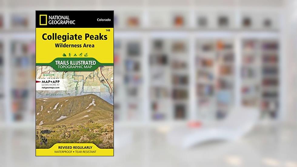 Collegiate Peaks Wilderness Area Map (National Geographic Trails Illustrated Map, 148), written by National Geographic Maps - Trails Illustrated