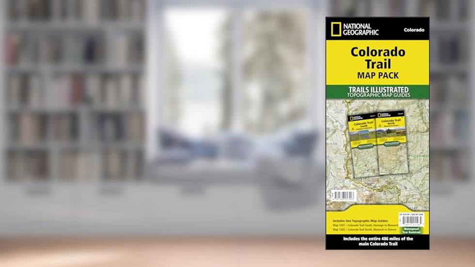 Colorado Trail [Map Pack Bundle] (National Geographic Trails Illustrated Map), written by National Geographic Maps - Trails Illustrated
