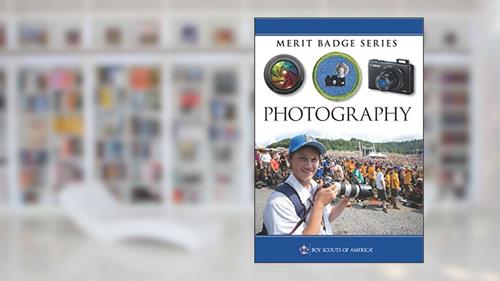 Cover from Photography Merit Badge Pamphlet (Merit Badge Series Scouting America), written by Boy Scouts of America