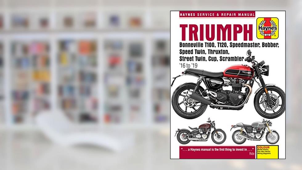 Triumph Bonneville T100/Bobber/Thruxton/Street/Scrambler Haynes (Paperback), written by Haynes Publishing