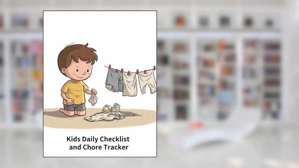 Kids Daily Checklist and Chore Tracker: A 180 Day Responsibility Tracker and Notebook, written by Grand Journals