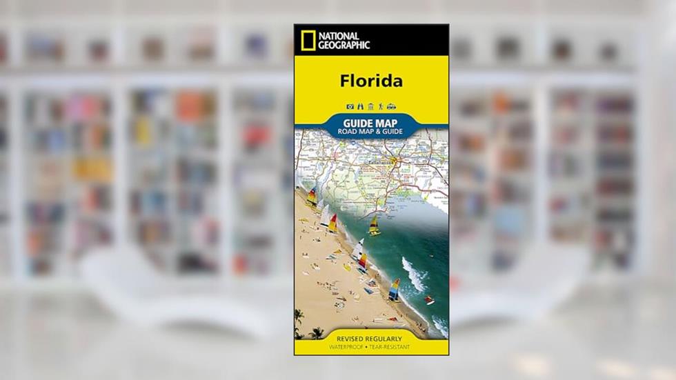 Florida Map (National Geographic Guide Map), written by National Geographic Maps