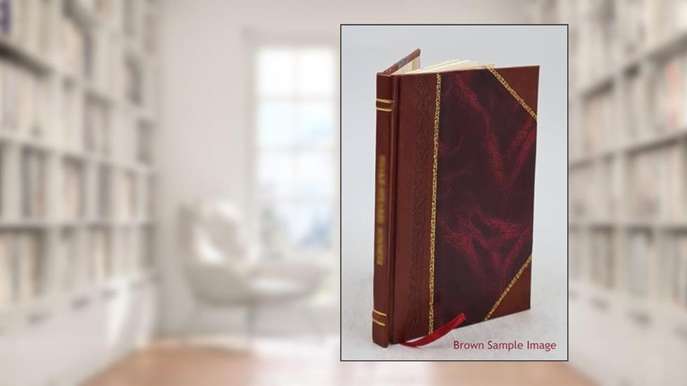 The geology of the Shafter silver mine district, Presidio County, Texas 1904 [Leather Bound], written by Johan August Udden