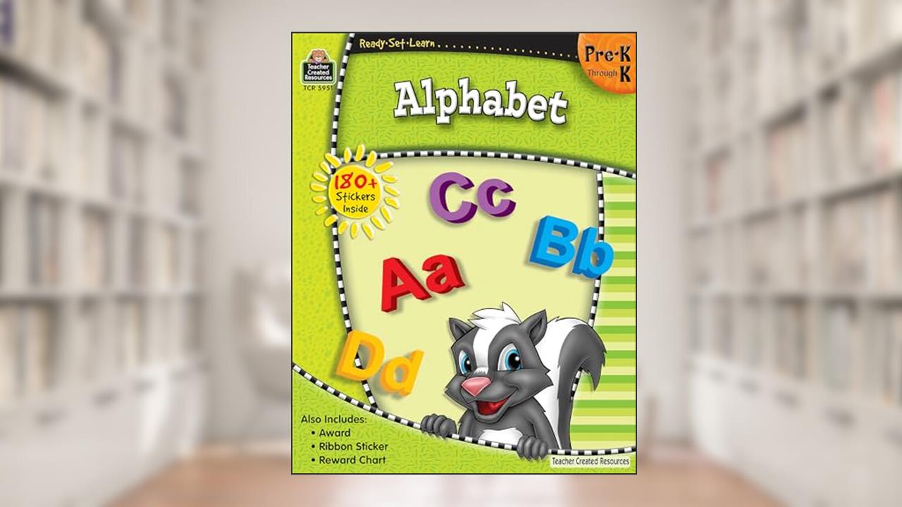 Ready-Set-Learn: Alphabet Prek-K, written by Teacher Created Resources