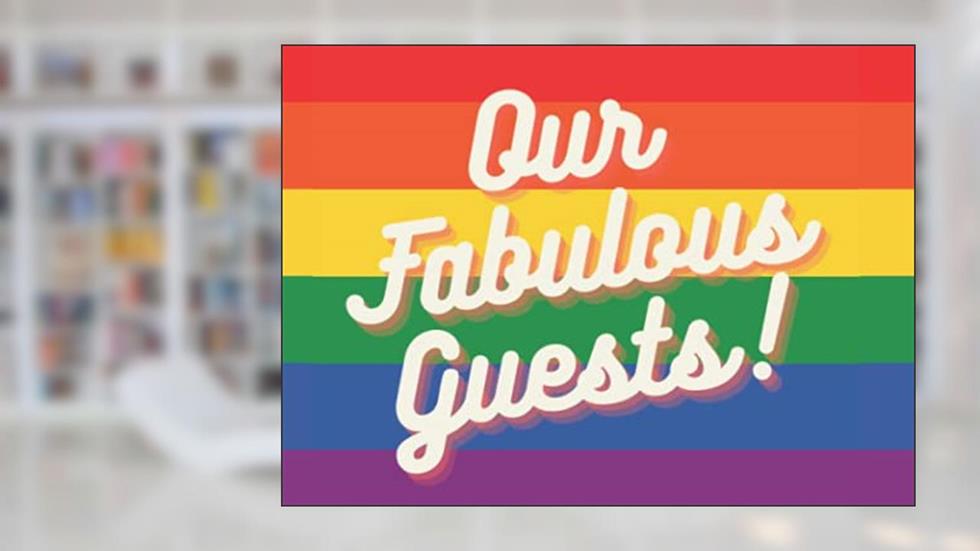 Our Fabulous Guests!: Wedding Guest Book LGBT Rainbow Pride, written by April Ward-Stanbrook