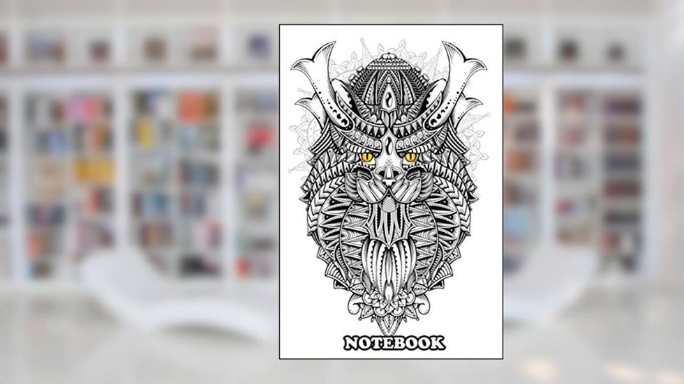 Notebook: Samurai Cat , Journal for Writing, College Ruled Size 6" x 9", 110 Pages, written by SamuraihBg Notebook; SamuraihBg Notebook