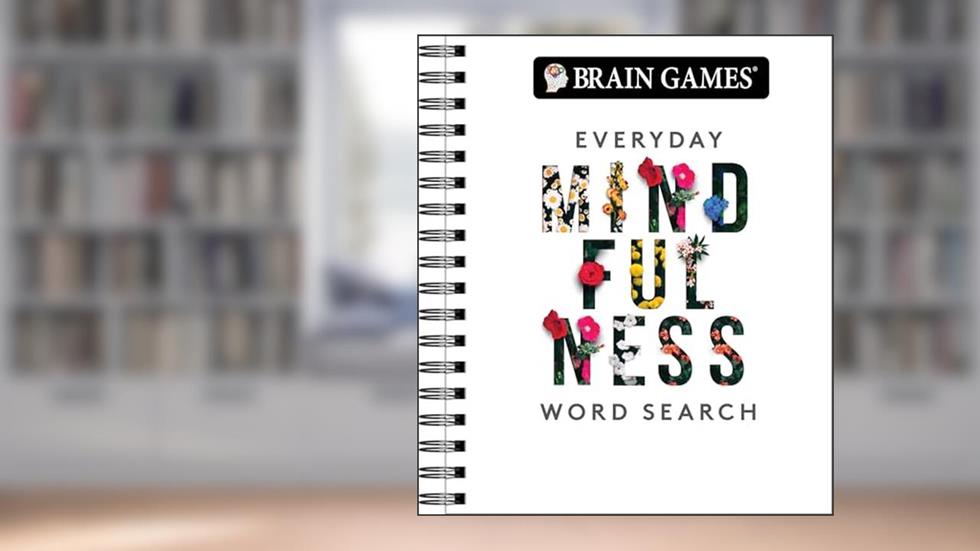 Brain Games - Everyday Mindfulness Word Search (White), written by Publications International Ltd.; Brain Games