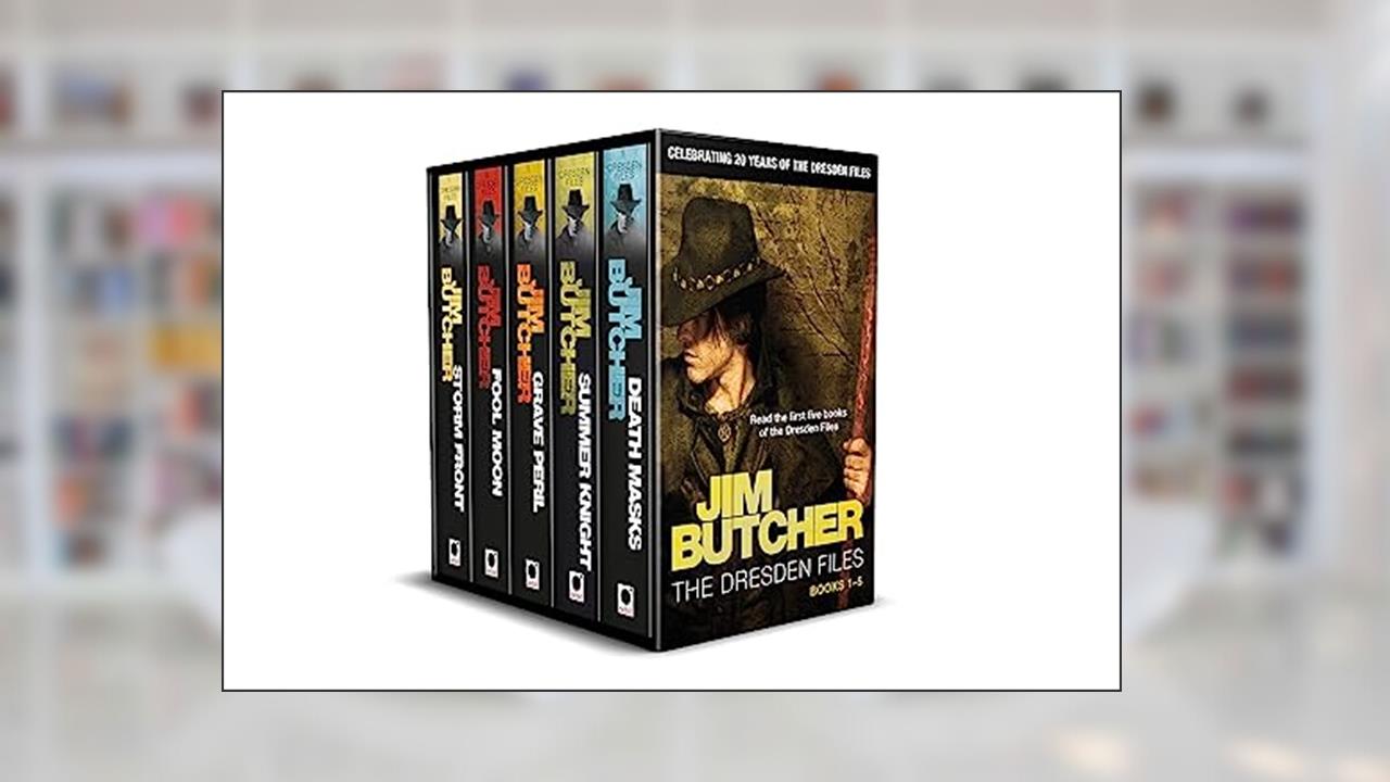 Jim Butcher's Dresden Files - 20th Anniversary Box Set: Books 1-5 in series, written by Jim Butcher