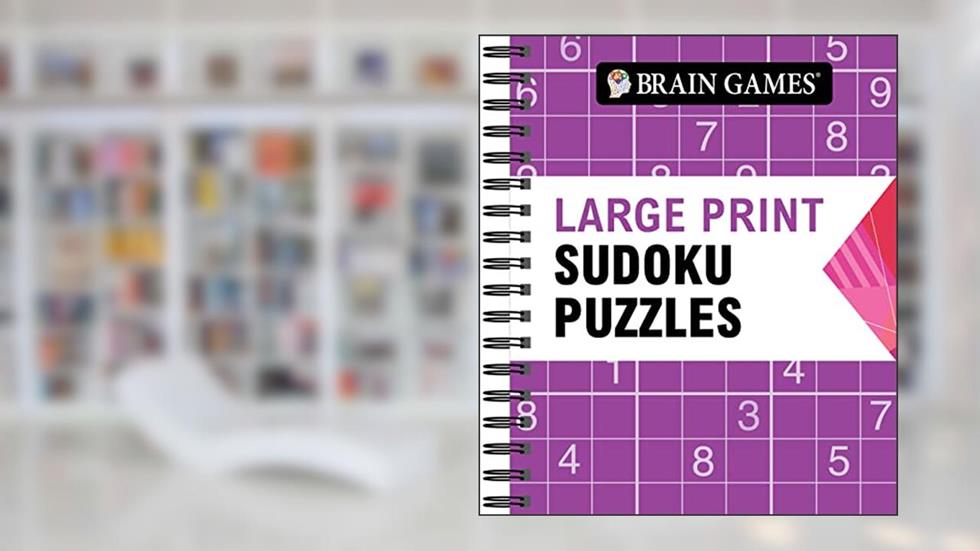 Brain Games - Large Print Sudoku Puzzles (Arrow), written by Publications International Ltd.; Brain Games