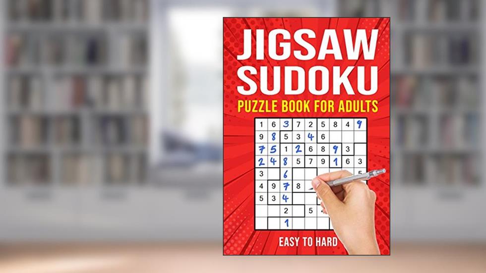 Jigsaw Sudoku Puzzle Book for Adults: Irregular Sudoku Japanese Math Logic Puzzles | Easy to Hard | 156 Puzzles, written by Puzzle King Publishing