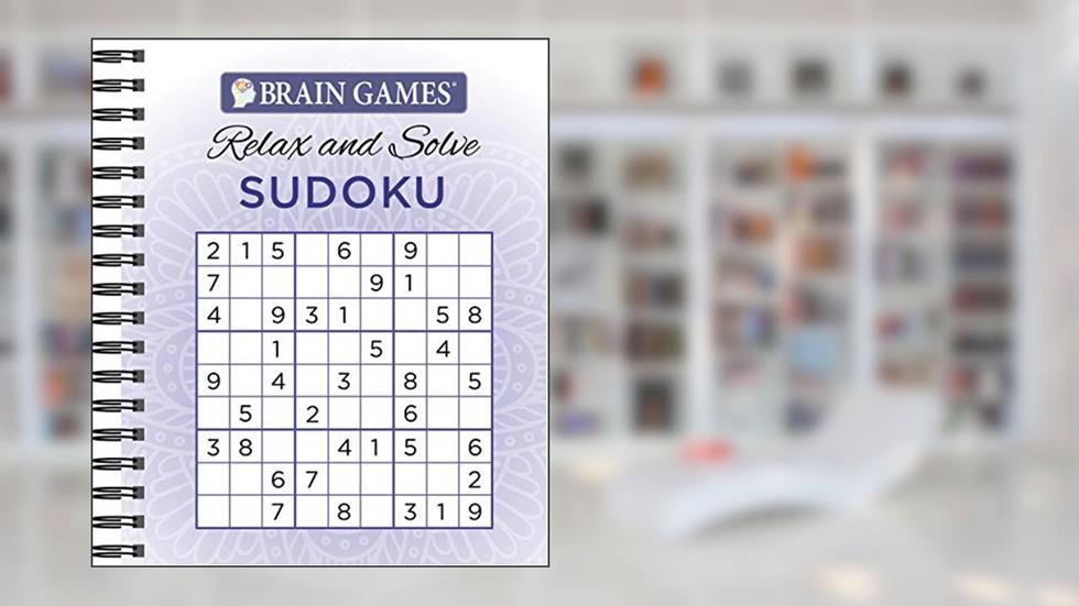 Brain Games - Relax and Solve: Sudoku (Purple), written by Publications International Ltd.; Brain Games